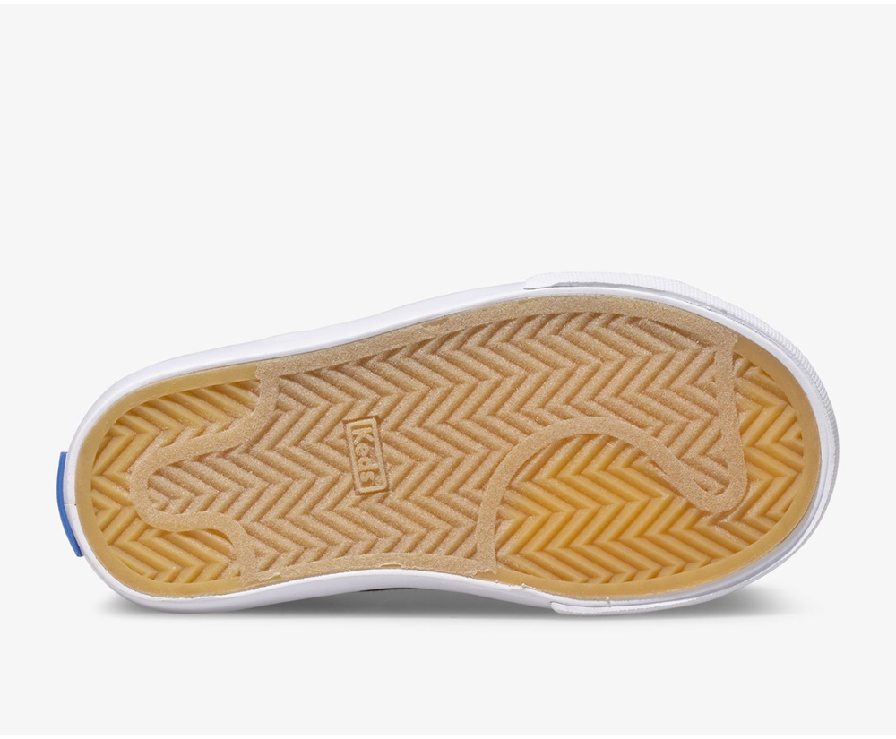 Keds Trampki Dziecięce Granatowe - Jump Kick Jr. Płócienne - 63214NSIU